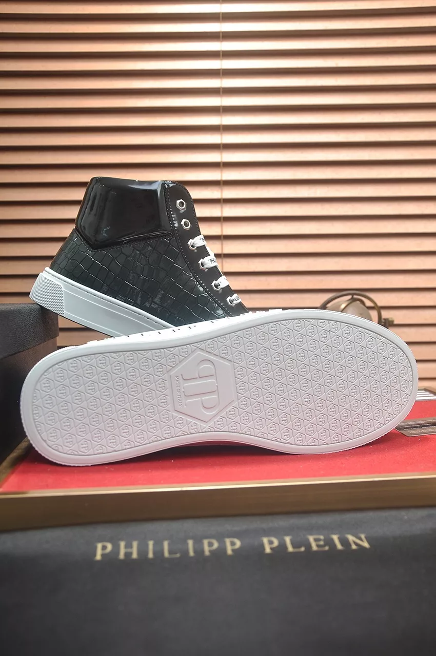 Fashionable 8620 Philipp Plein PP High Tops Shoes For Men