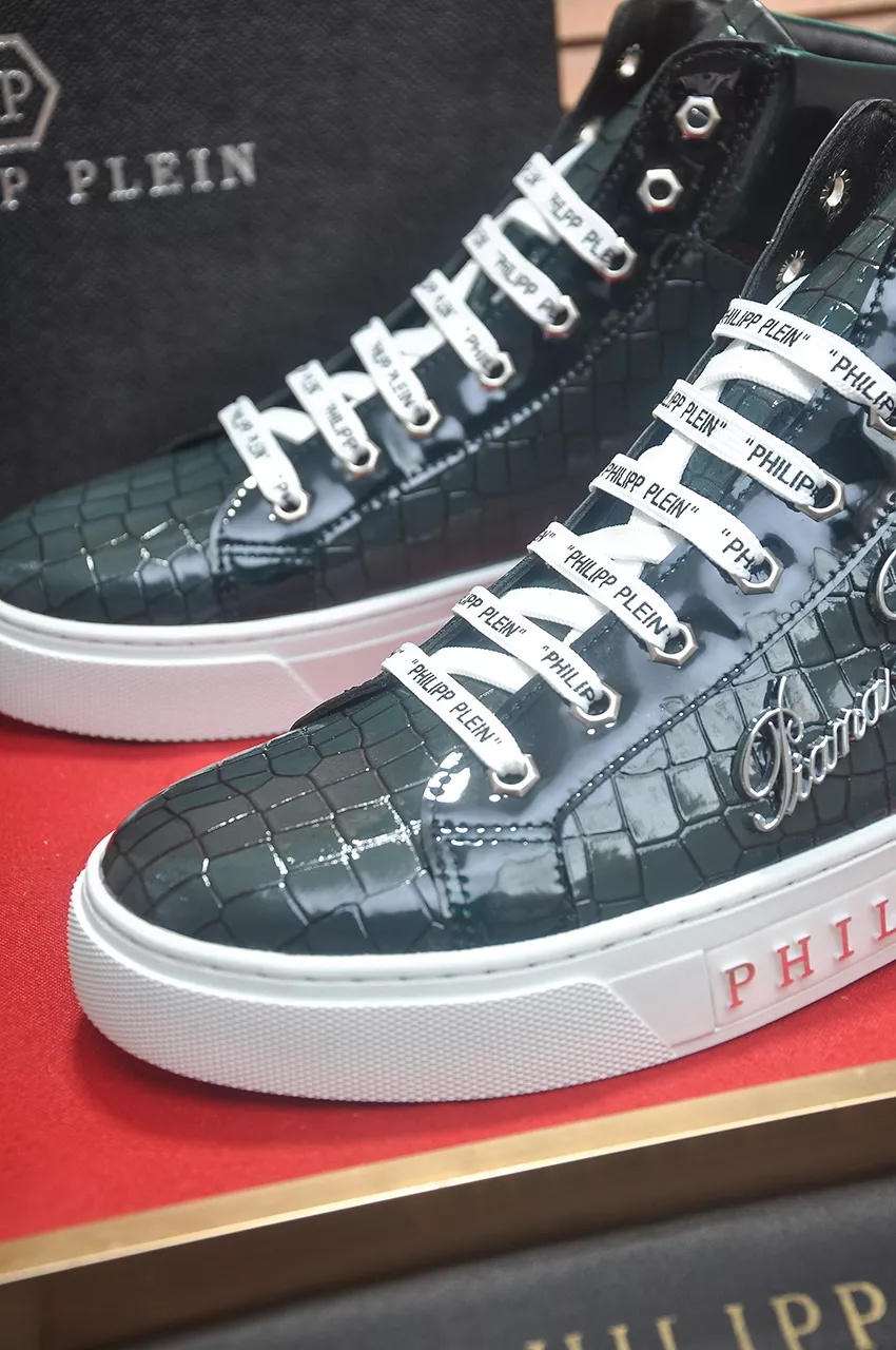 Fashionable 8620 Philipp Plein PP High Tops Shoes For Men