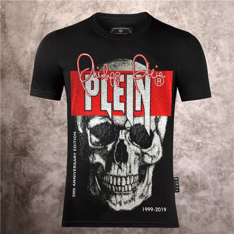Fashionable 8637 Philipp Plein PP T-Shirts Short Sleeved For Men