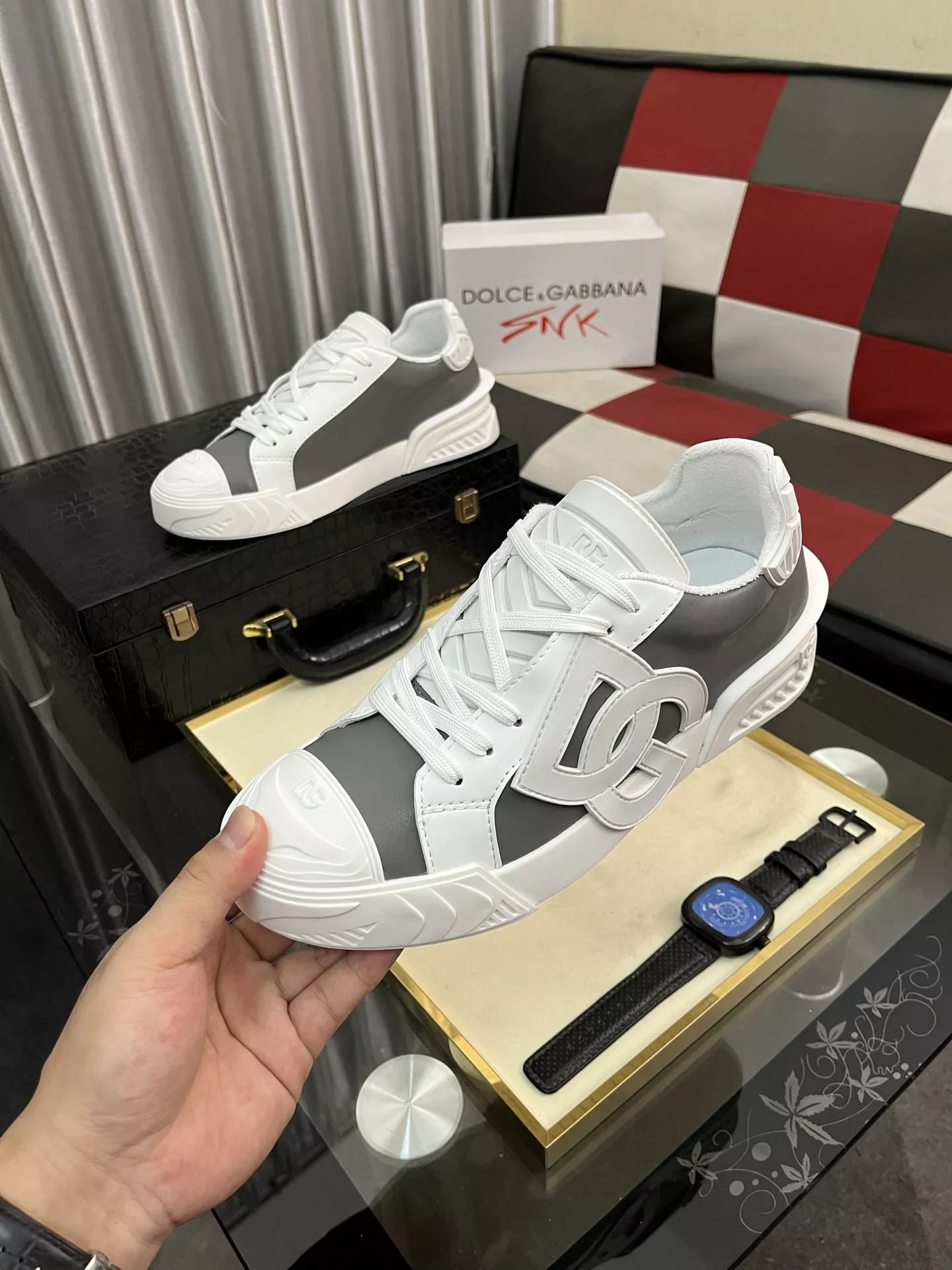 Fashionable 8804 Dolce & Gabbana D&G Casual Shoes For Men