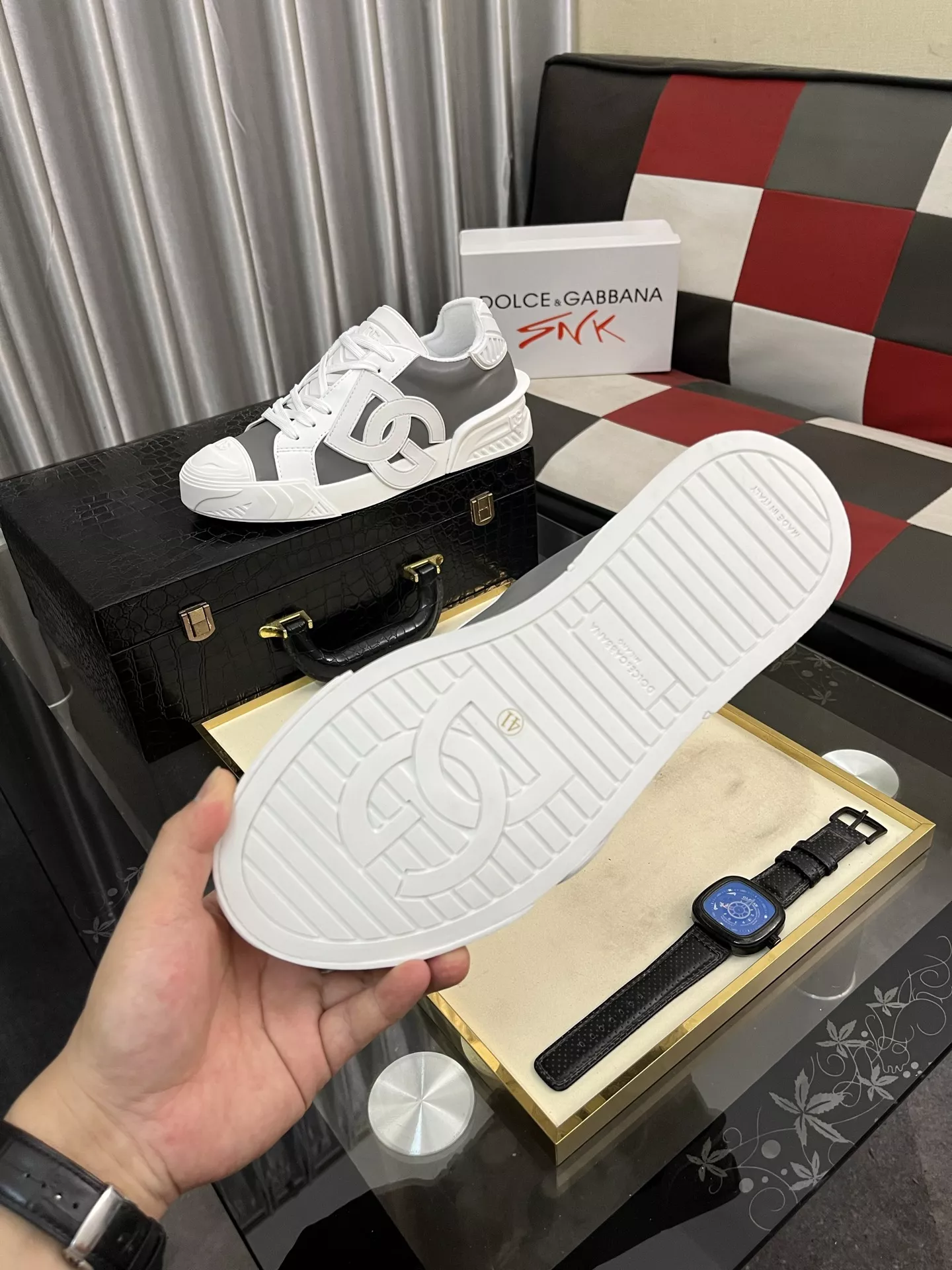 Fashionable 8804 Dolce & Gabbana D&G Casual Shoes For Men
