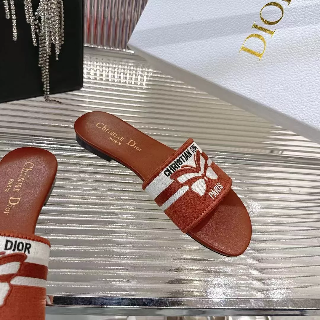 Fashionable 8883 Christian Dior Slippers For Women