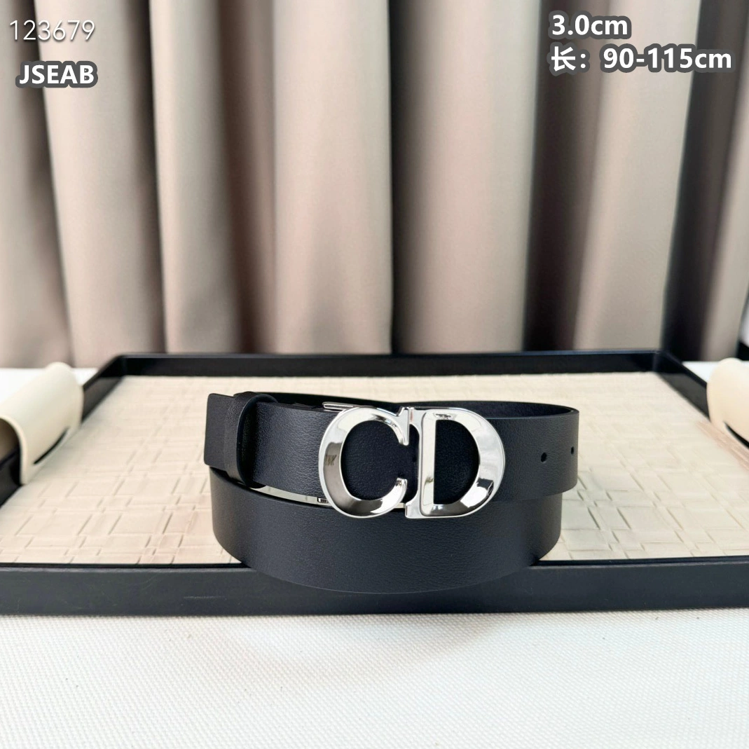 Fashionable 9041 Christian Dior AAA Quality Belts For Women