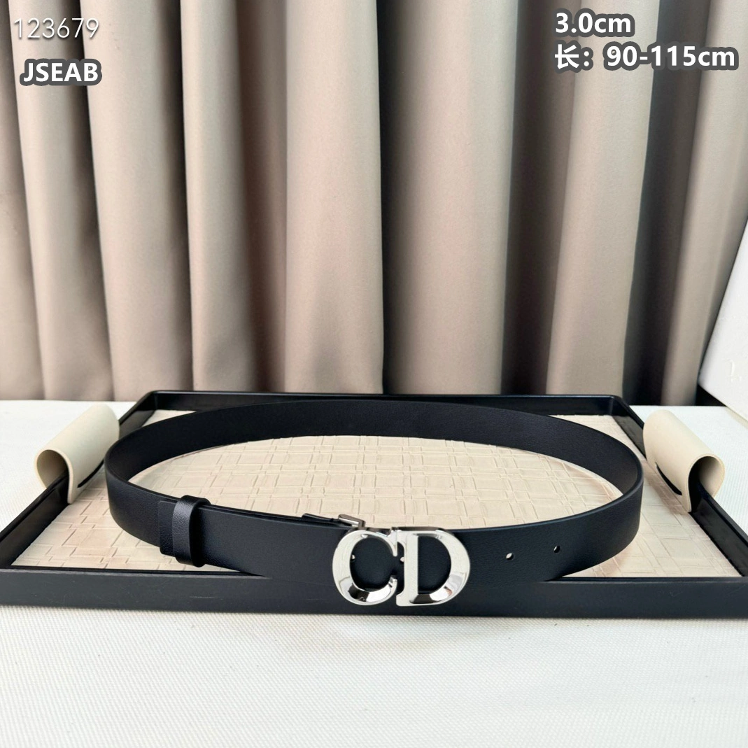 Fashionable 9041 Christian Dior AAA Quality Belts For Women