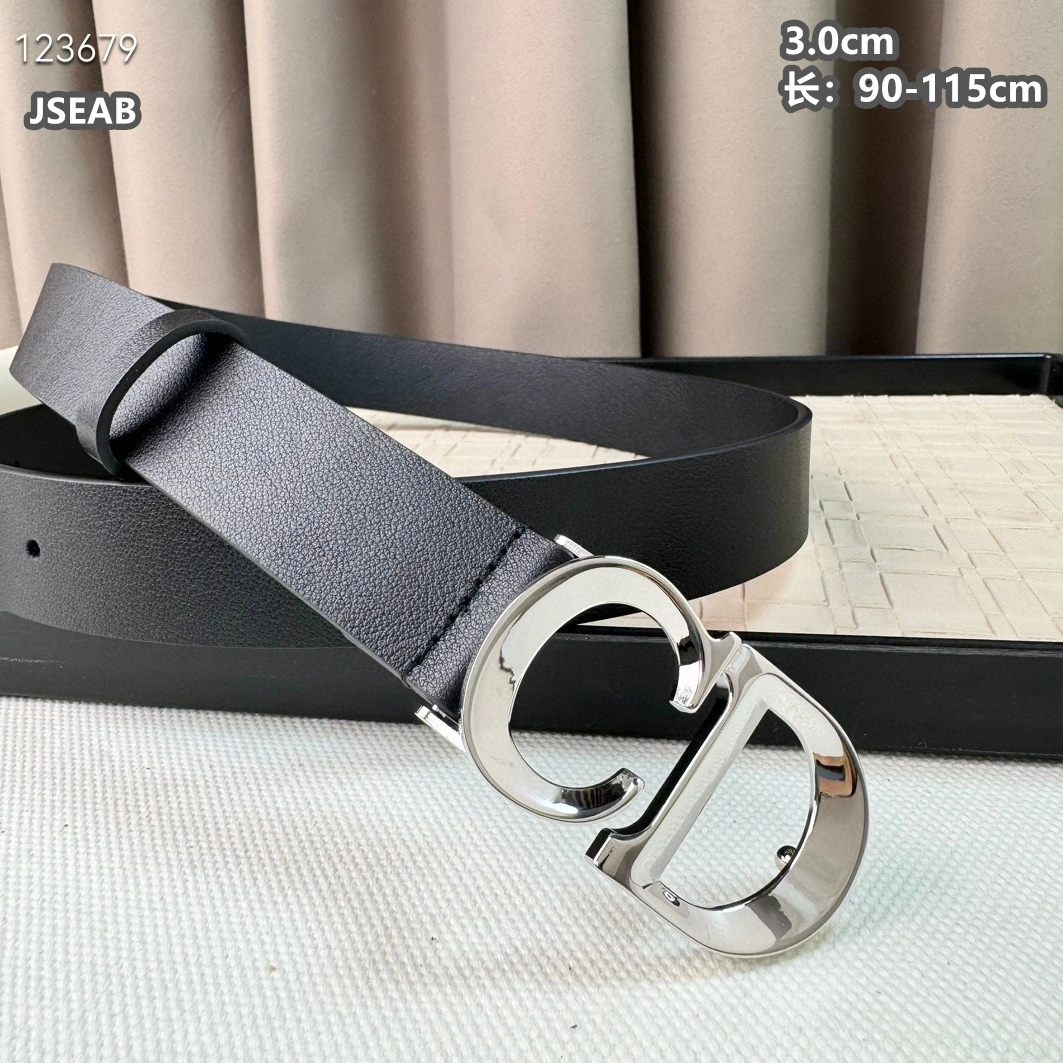 Fashionable 9041 Christian Dior AAA Quality Belts For Women