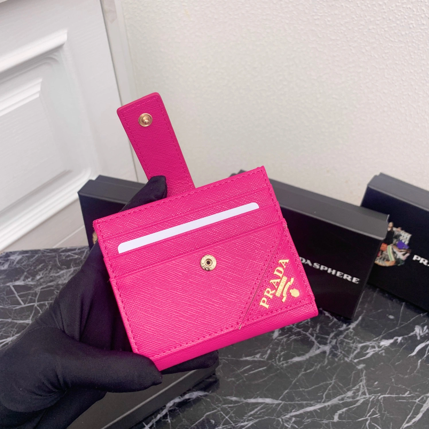 Fashionable 9351 Prada Card Case
