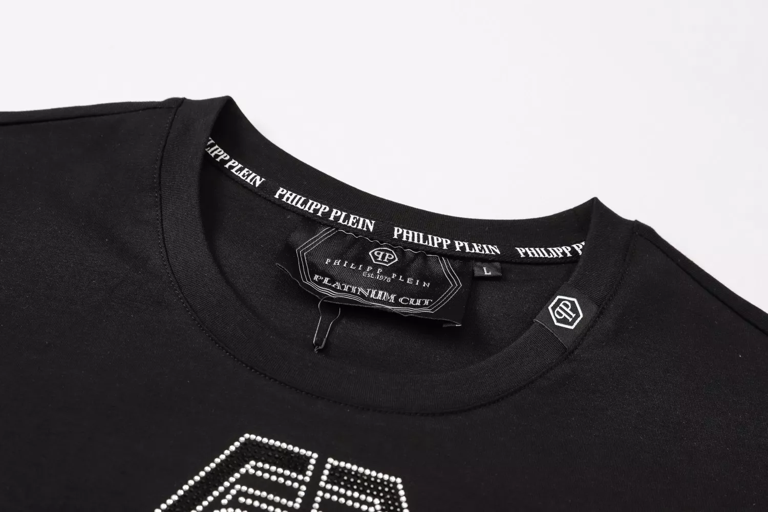 Fashionable 9847 Philipp Plein PP T-Shirts Short Sleeved For Men