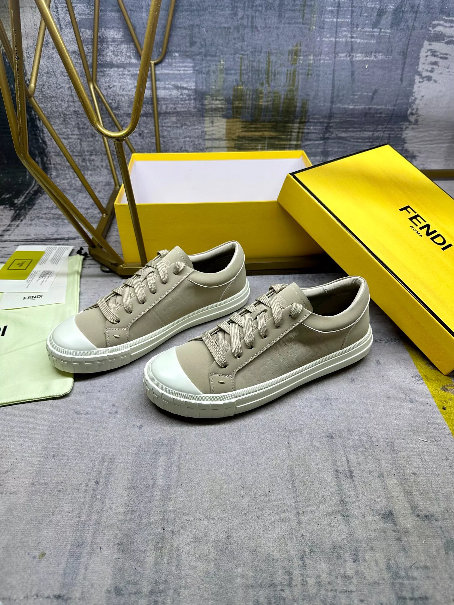 Fashionable 9868 Fendi Casual Shoes For Men