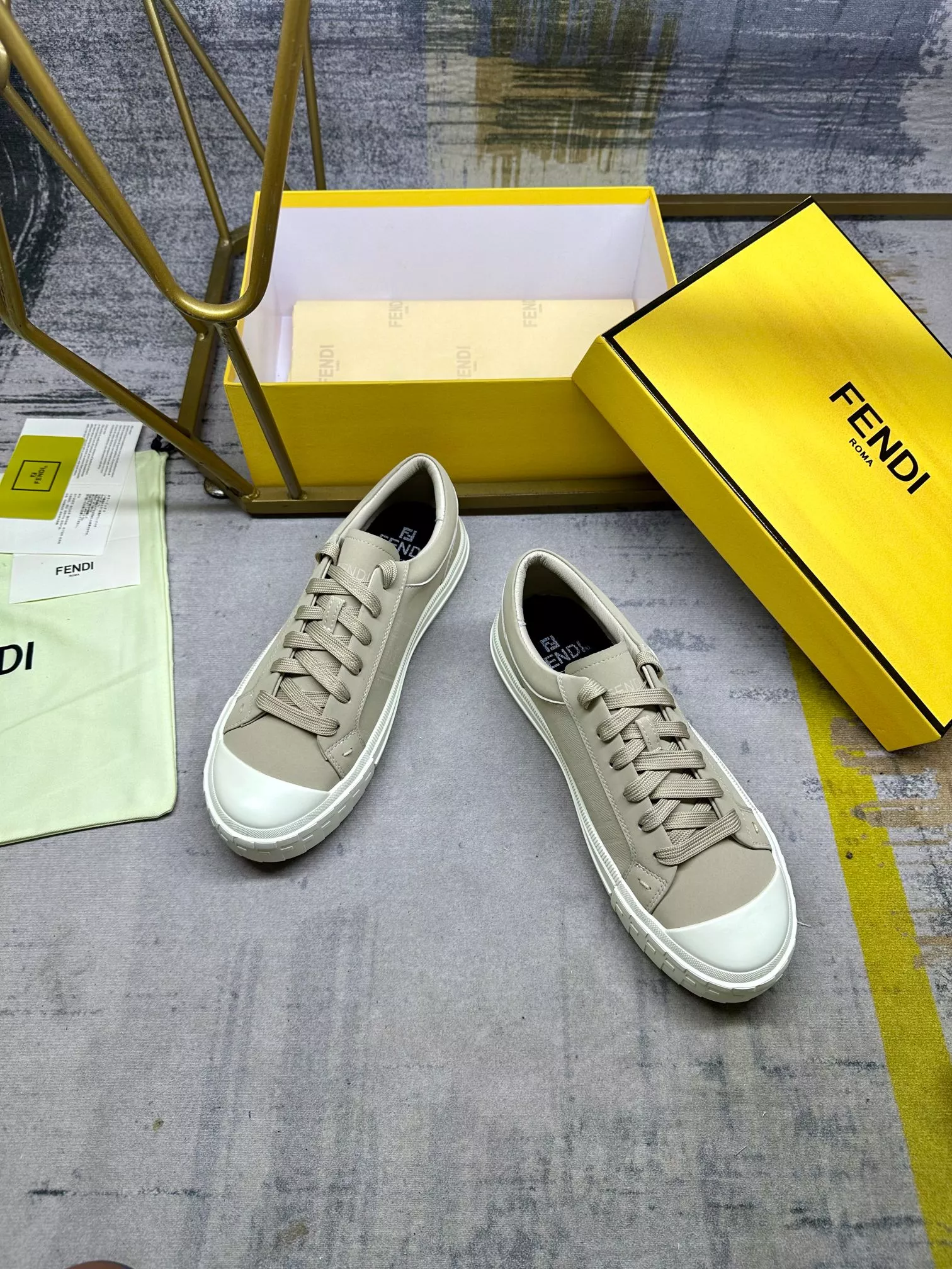 Fashionable 9868 Fendi Casual Shoes For Men