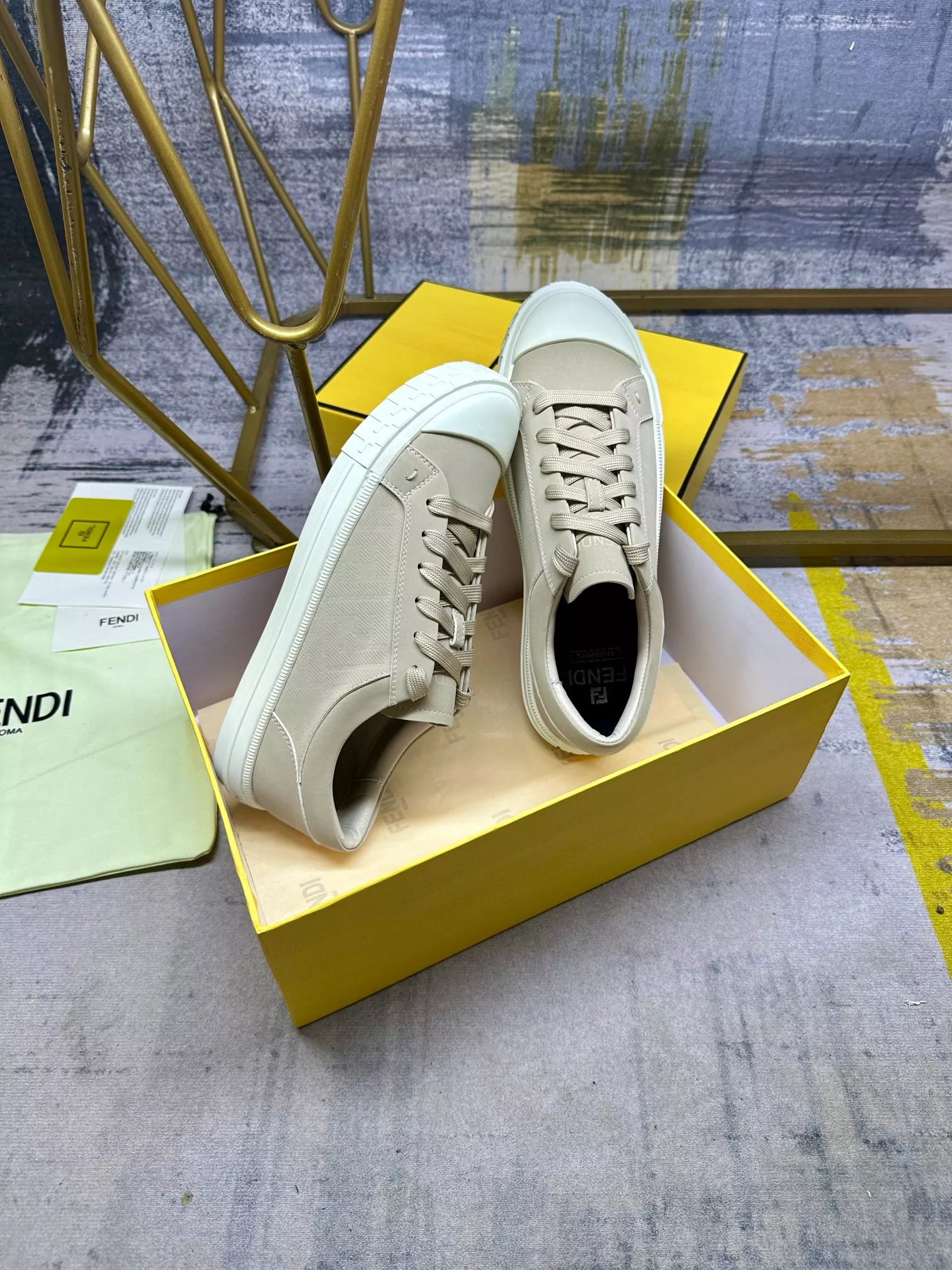 Fashionable 9868 Fendi Casual Shoes For Men