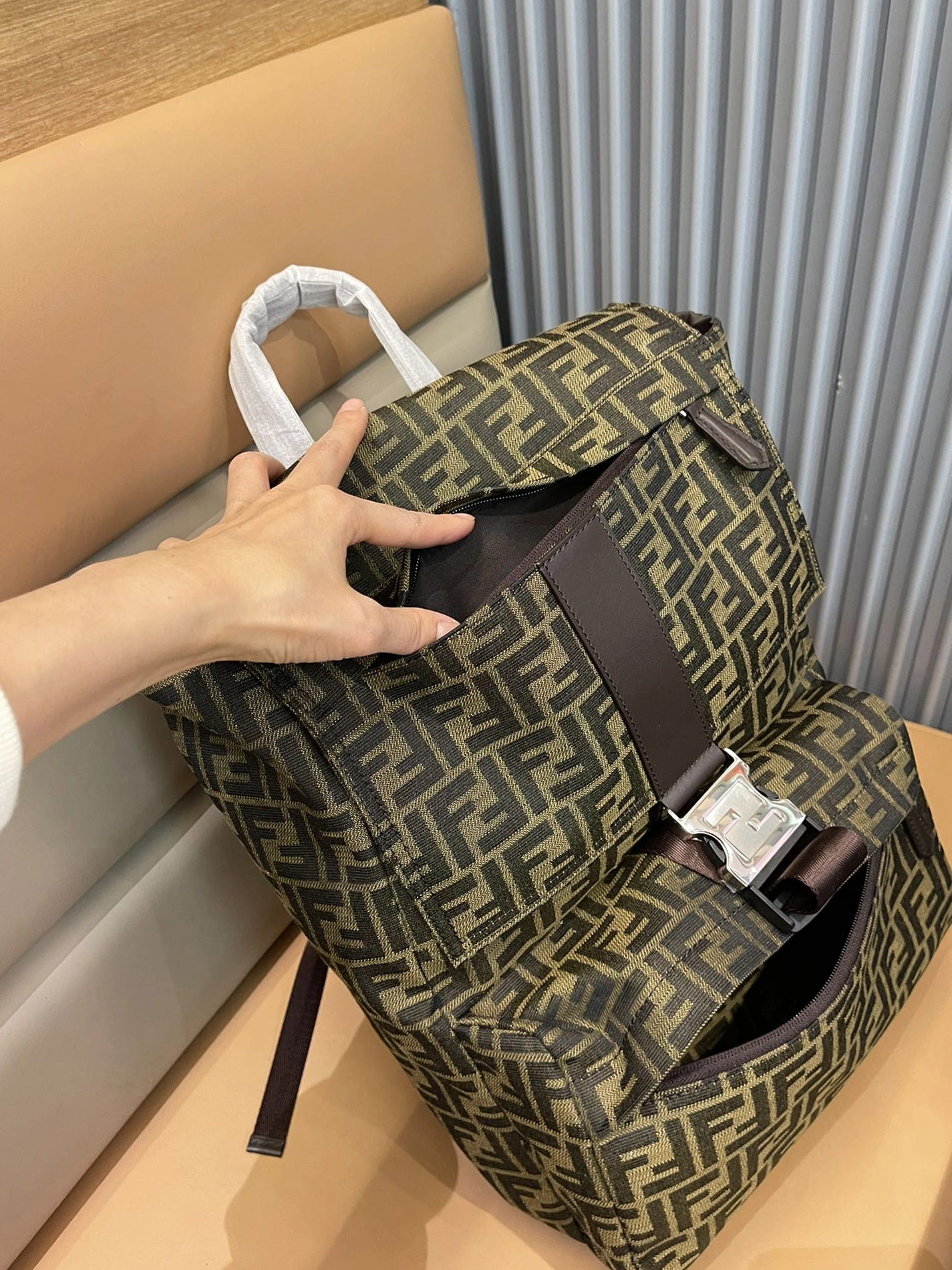 Fendi AAA Man Backpacks EyeCatching 989