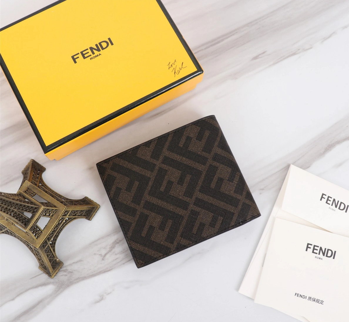 Fendi AAA Man Wallets Affordable 3732