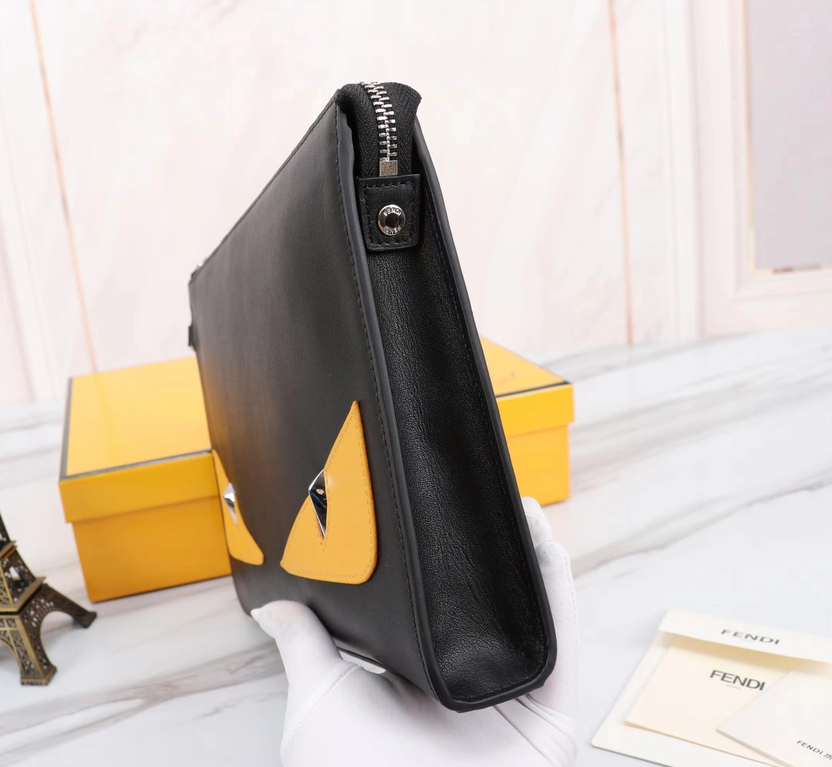 Fendi AAA Man Wallets AllSeason 4147