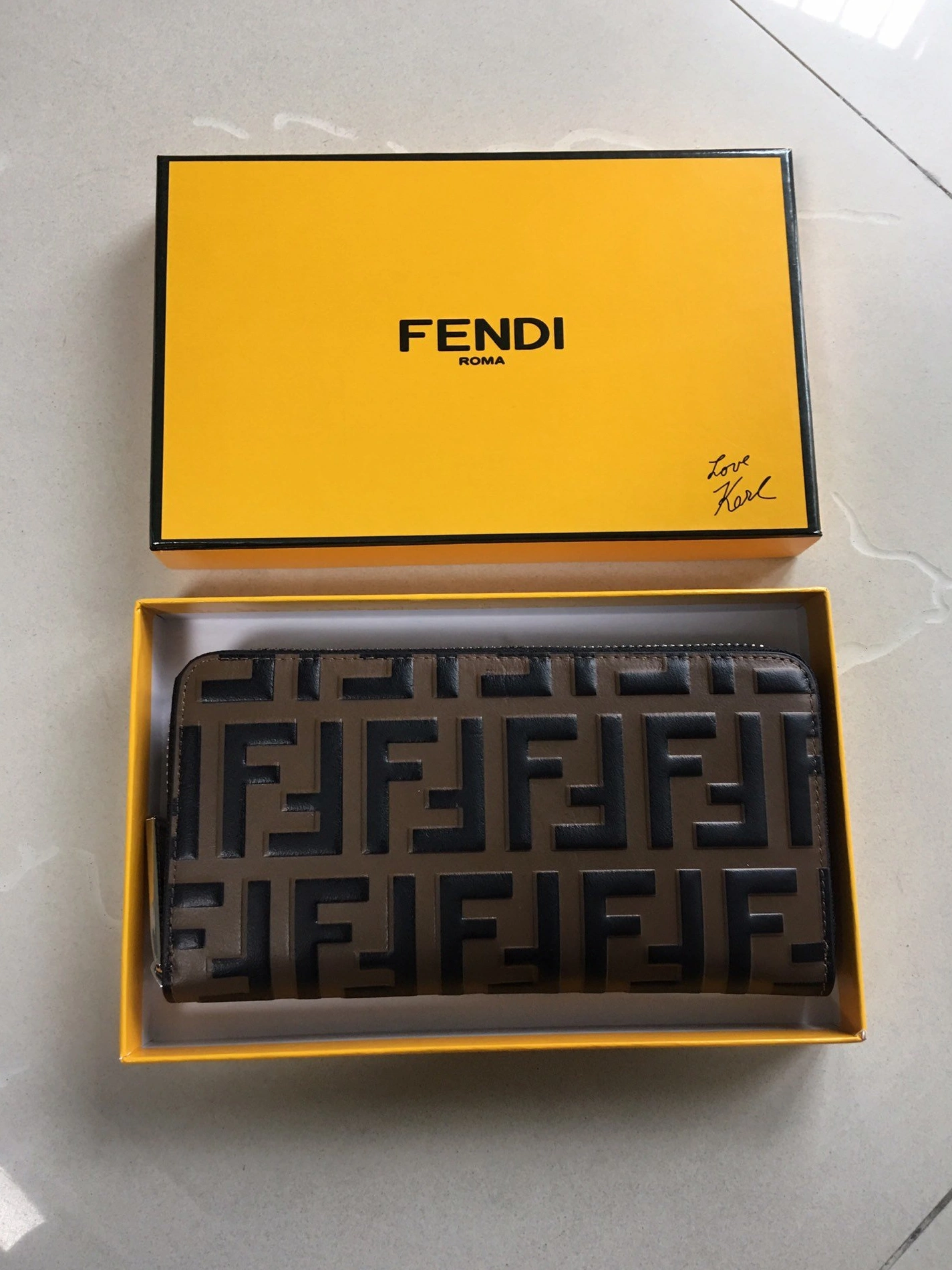 Fendi AAA Man Wallets Breathable 6140