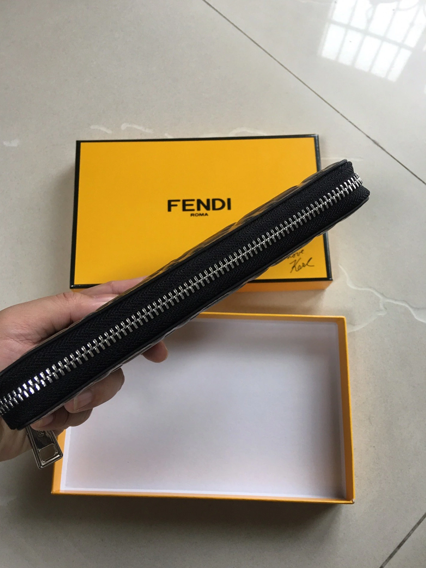 Fendi AAA Man Wallets Breathable 6140