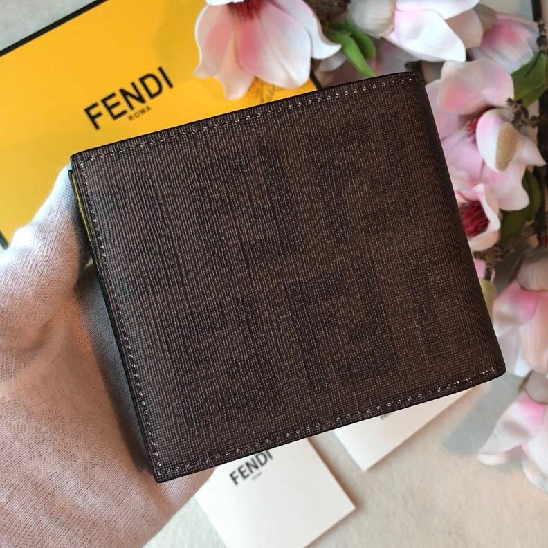 Fendi AAA Man Wallets Fashionable 9589