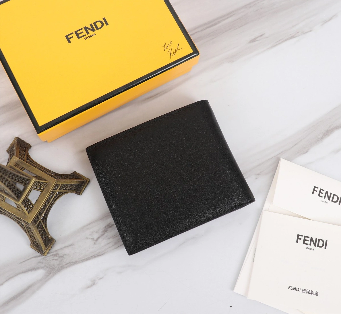 Fendi AAA Man Wallets Reliable 7166