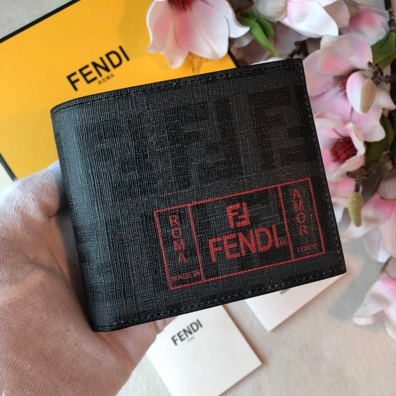 Fendi AAA Man Wallets Sleek 6715