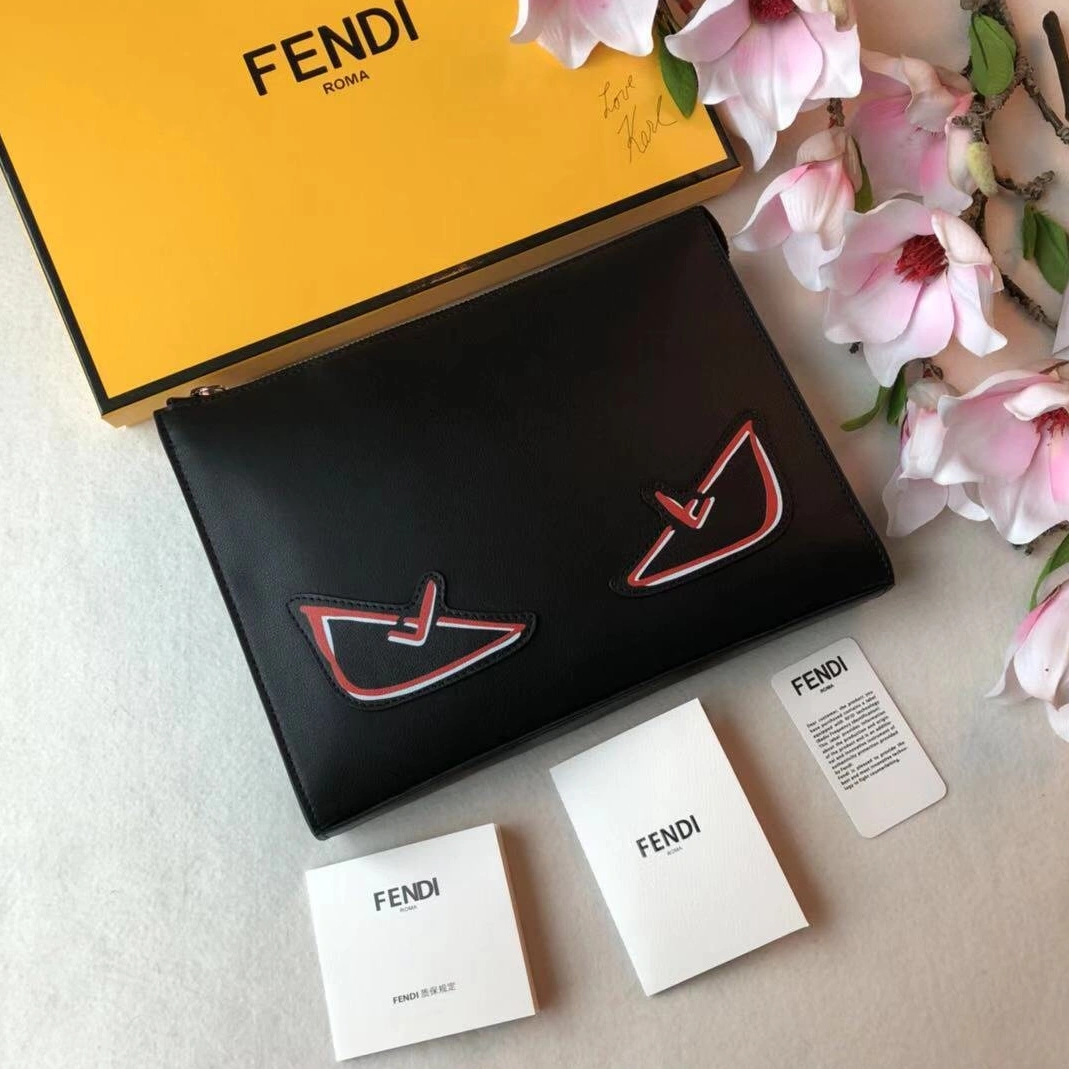 Fendi AAA Man Wallets Sleek 9019