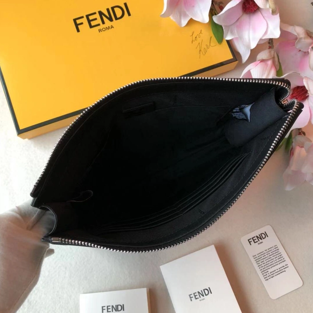 Fendi AAA Man Wallets Sleek 9019