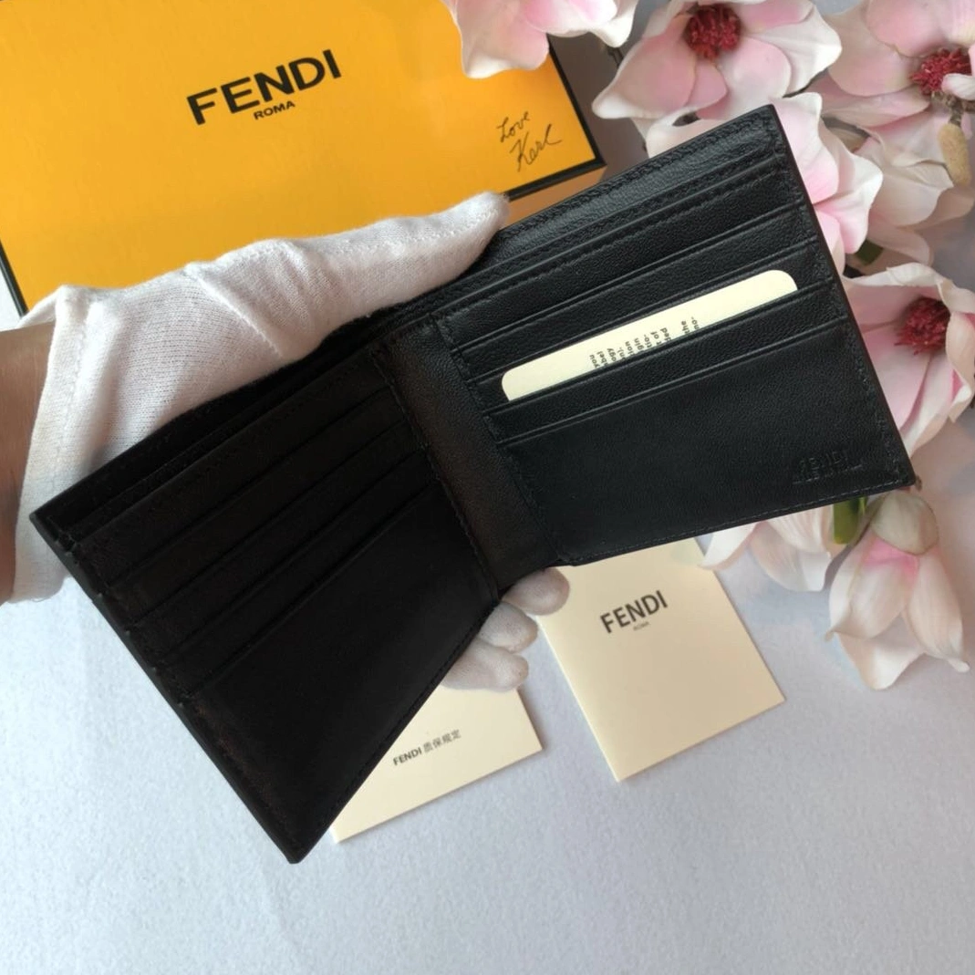 Fendi AAA Man Wallets Stylish 3672