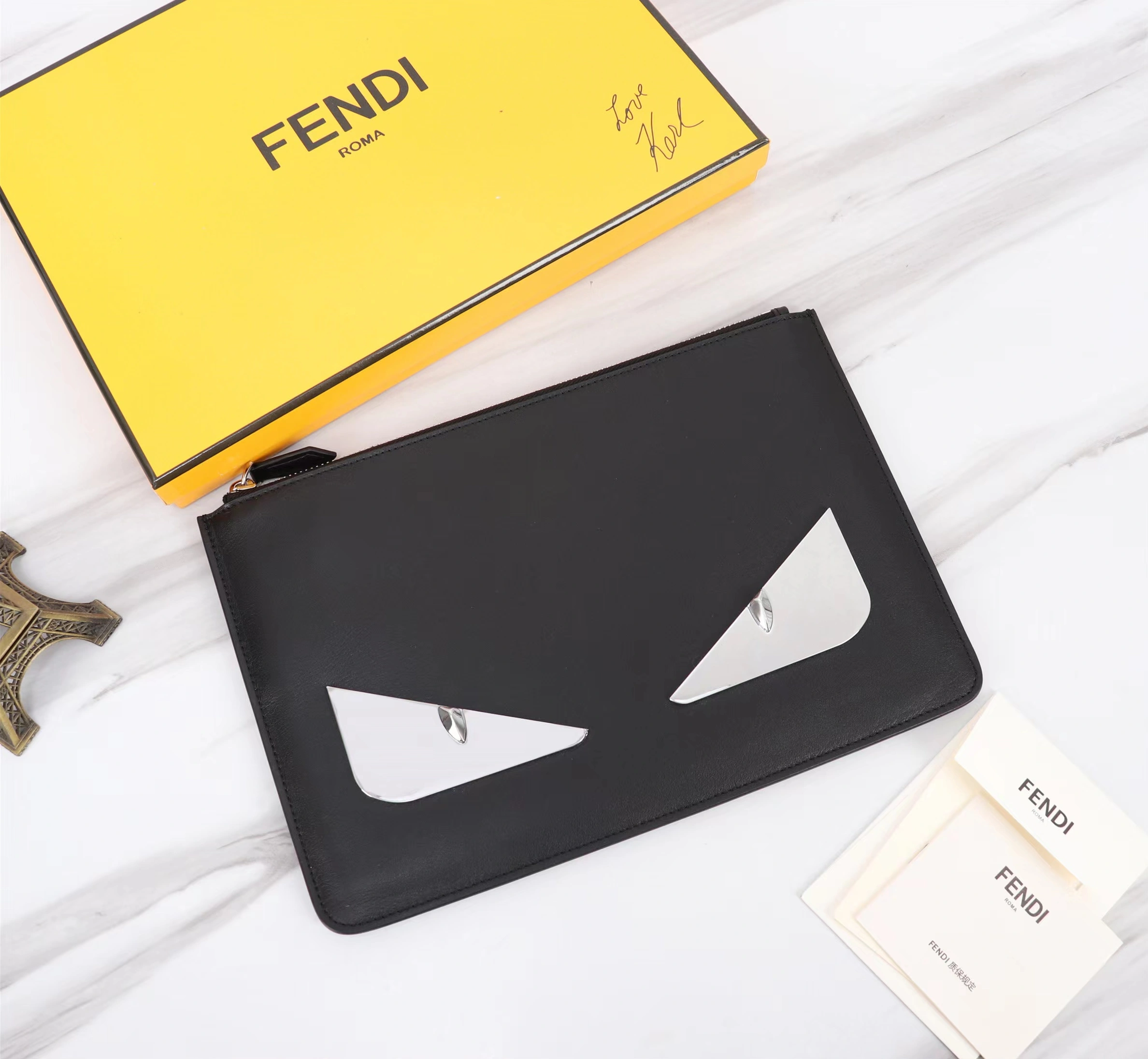 Fendi AAA Man Wallets Stylish 7476