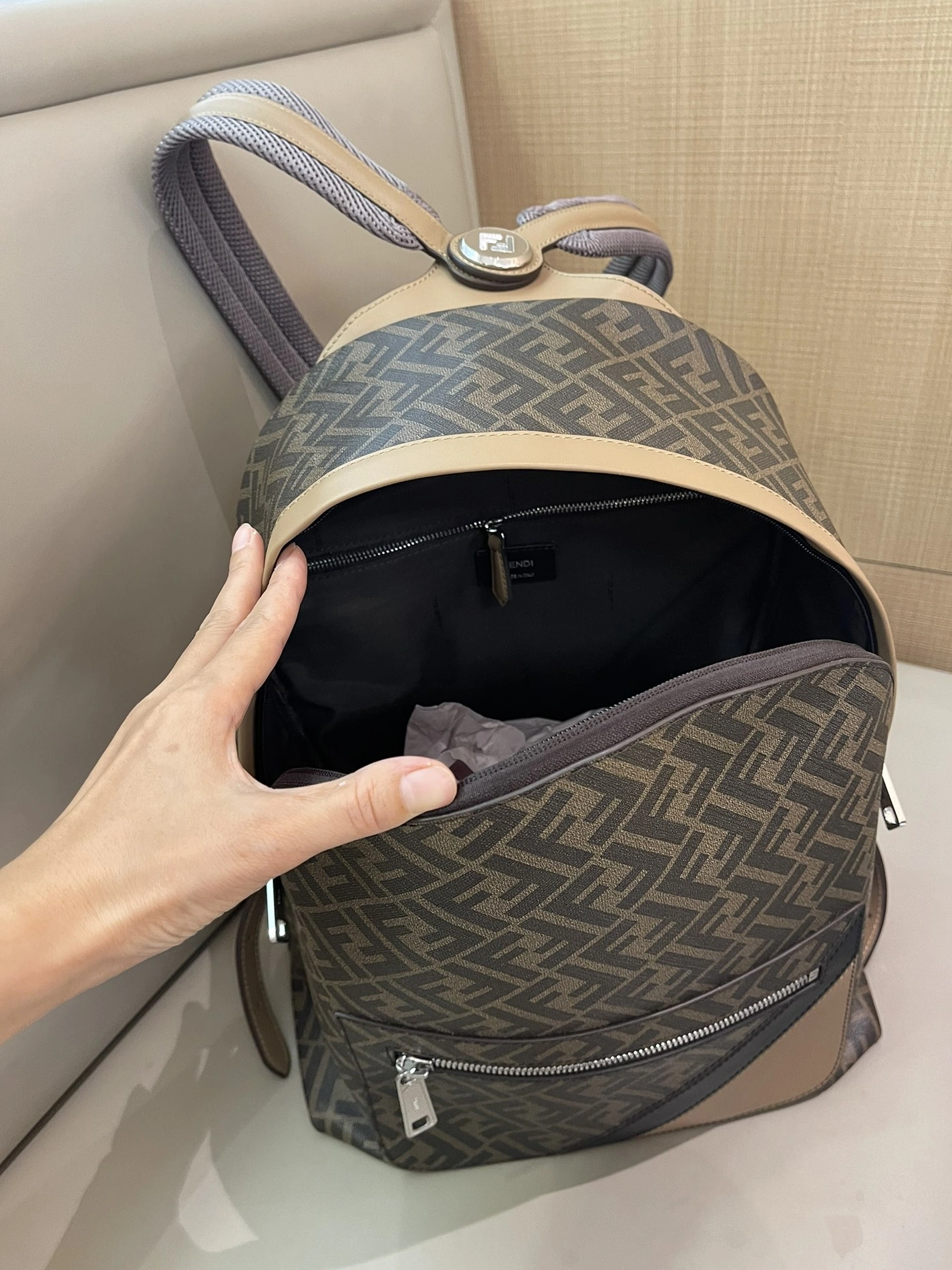 Fendi AAA Quality Backpacks For Unisex Modern 2741