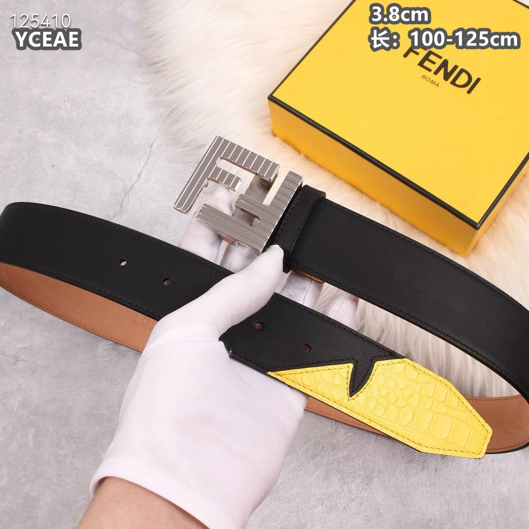Fendi AAA Quality Belts For Men Durable 5536
