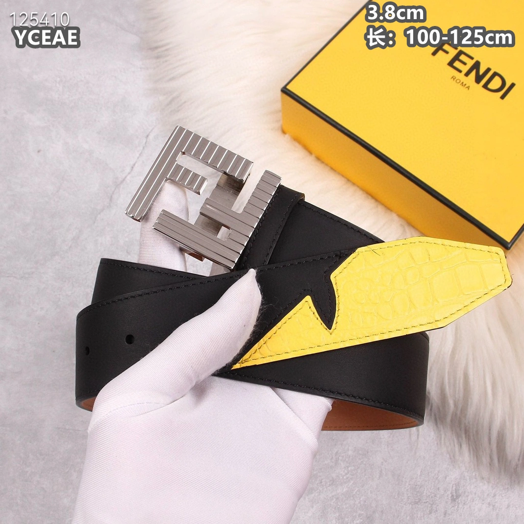 Fendi AAA Quality Belts For Men Durable 5536