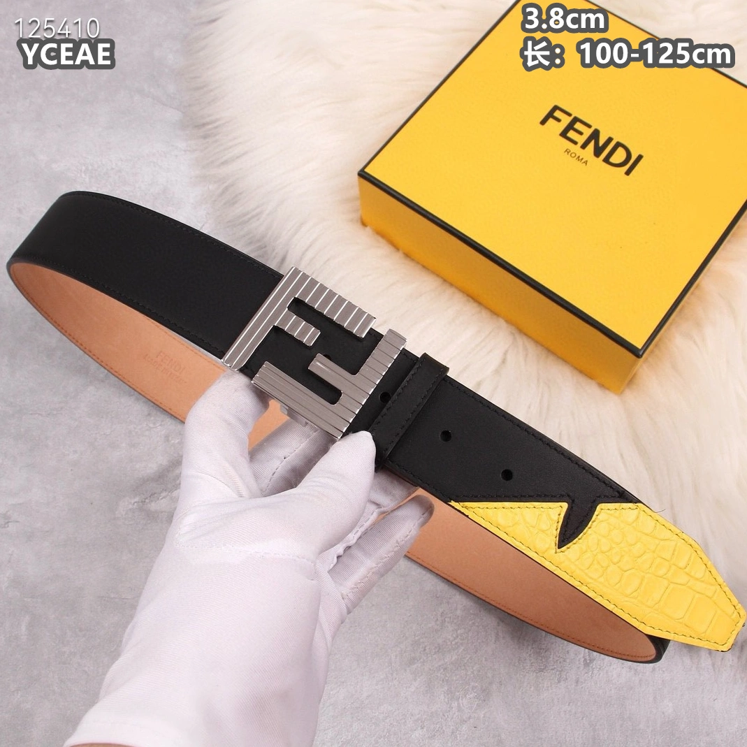 Fendi AAA Quality Belts For Men Durable 5536