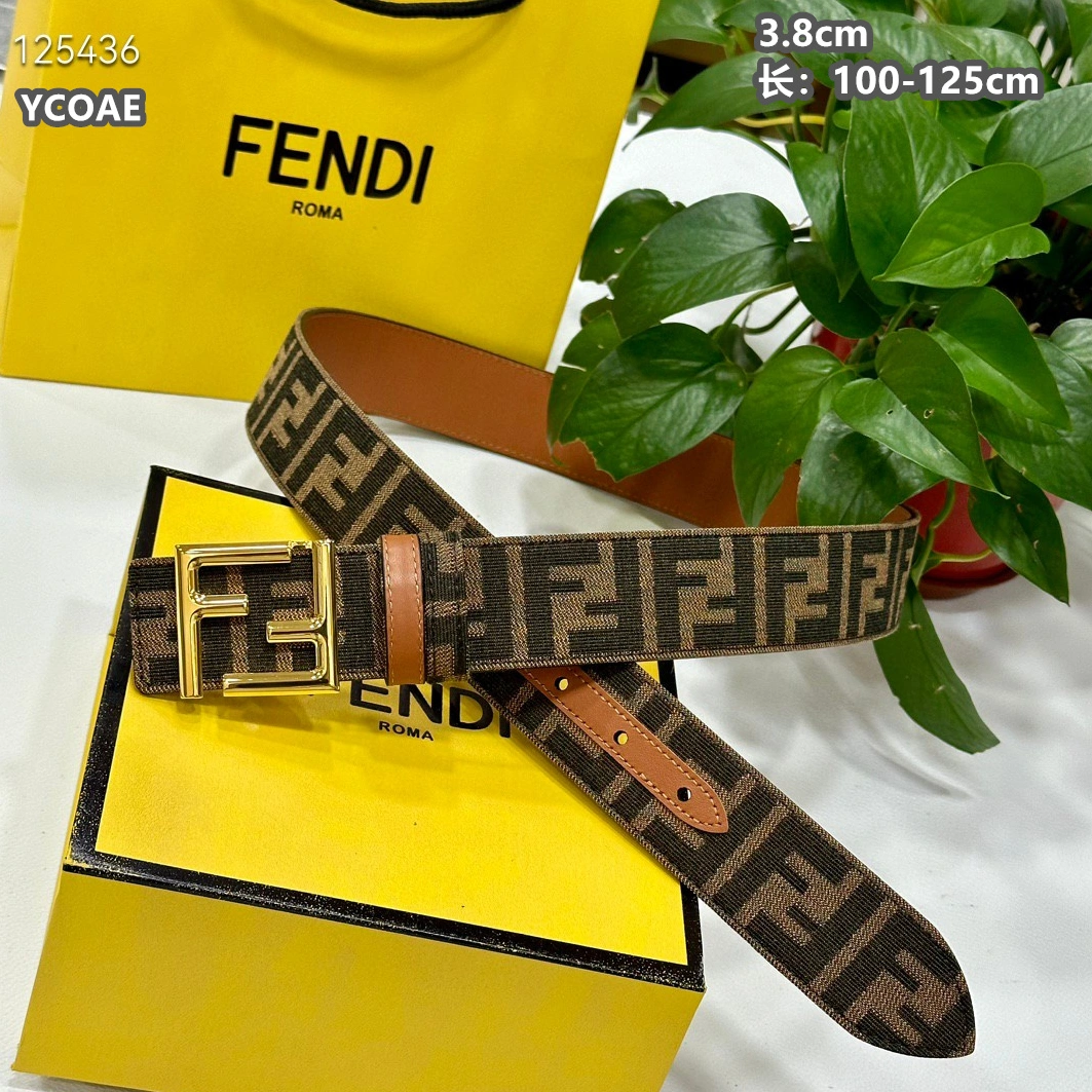 Fendi AAA Quality Belts For Men EasyMatch 5078