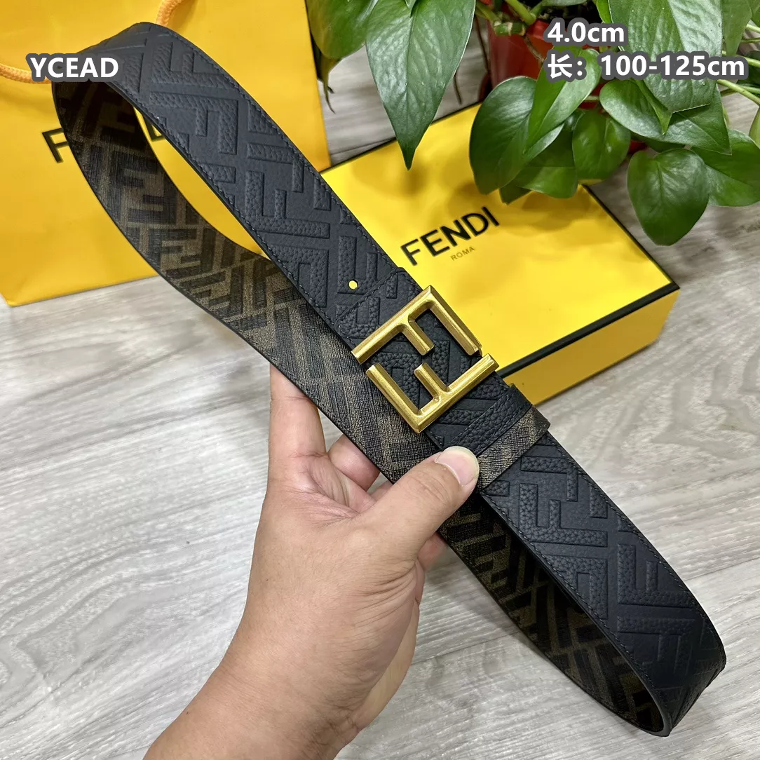 Fendi AAA Quality Belts For Men EyeCatching 4017
