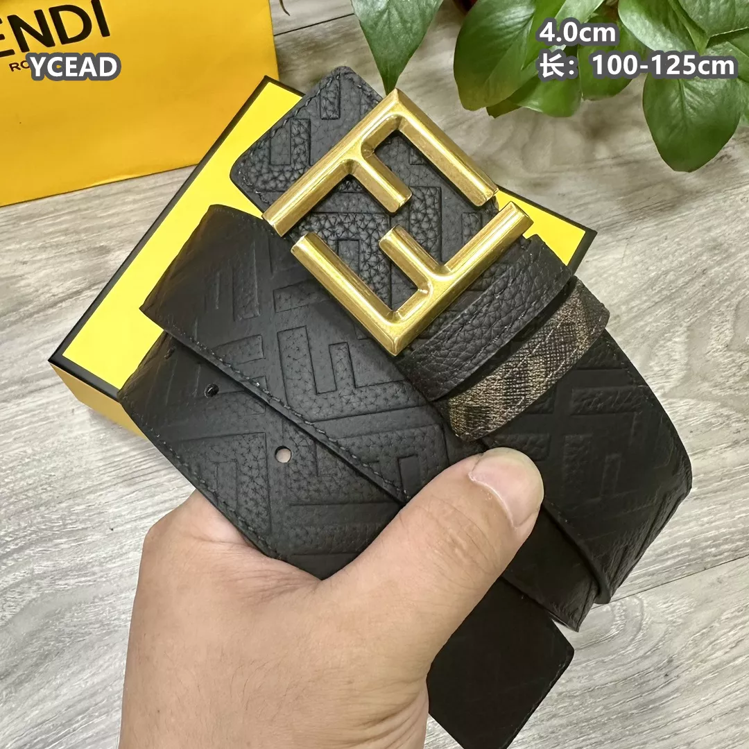 Fendi AAA Quality Belts For Men EyeCatching 4017