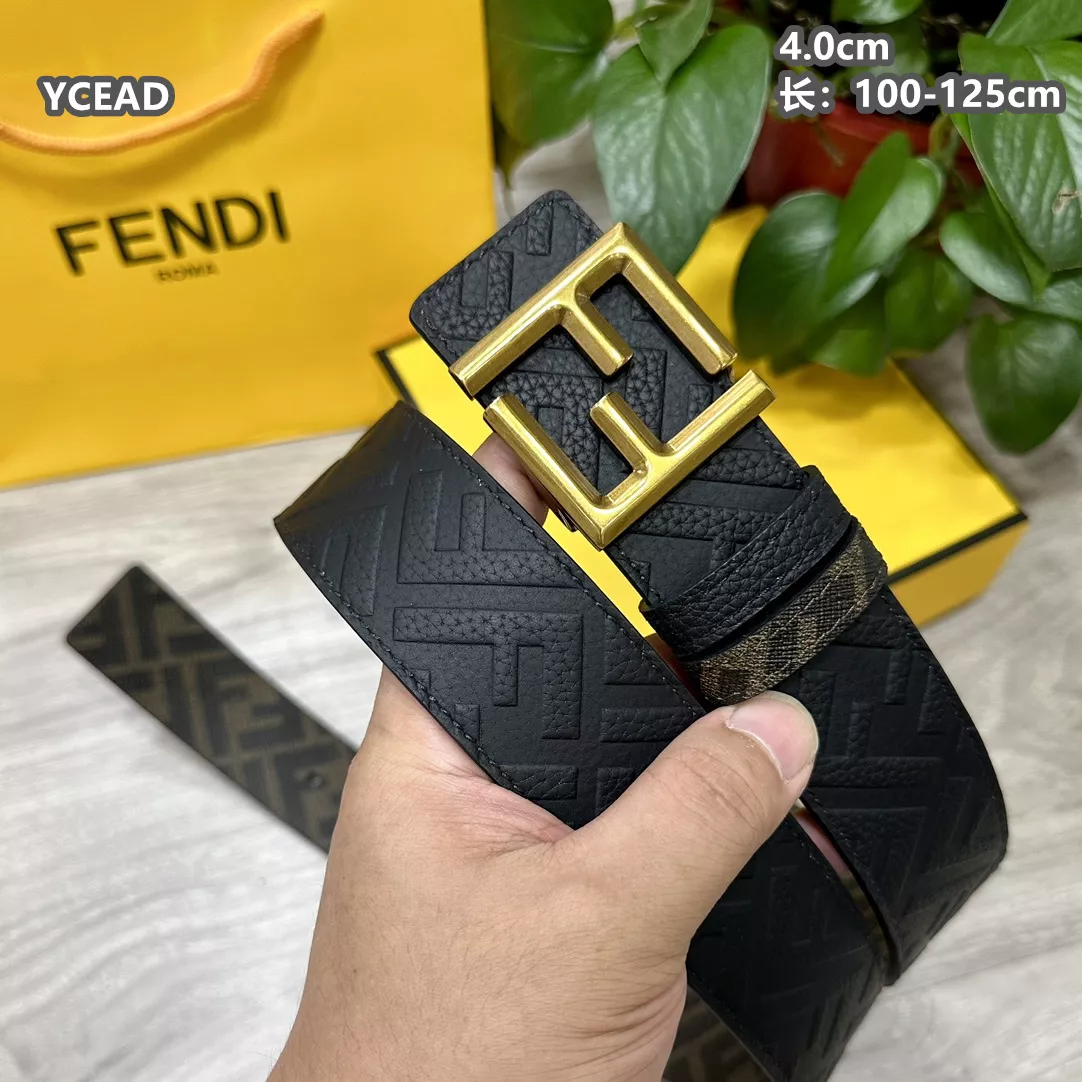 Fendi AAA Quality Belts For Men EyeCatching 4017