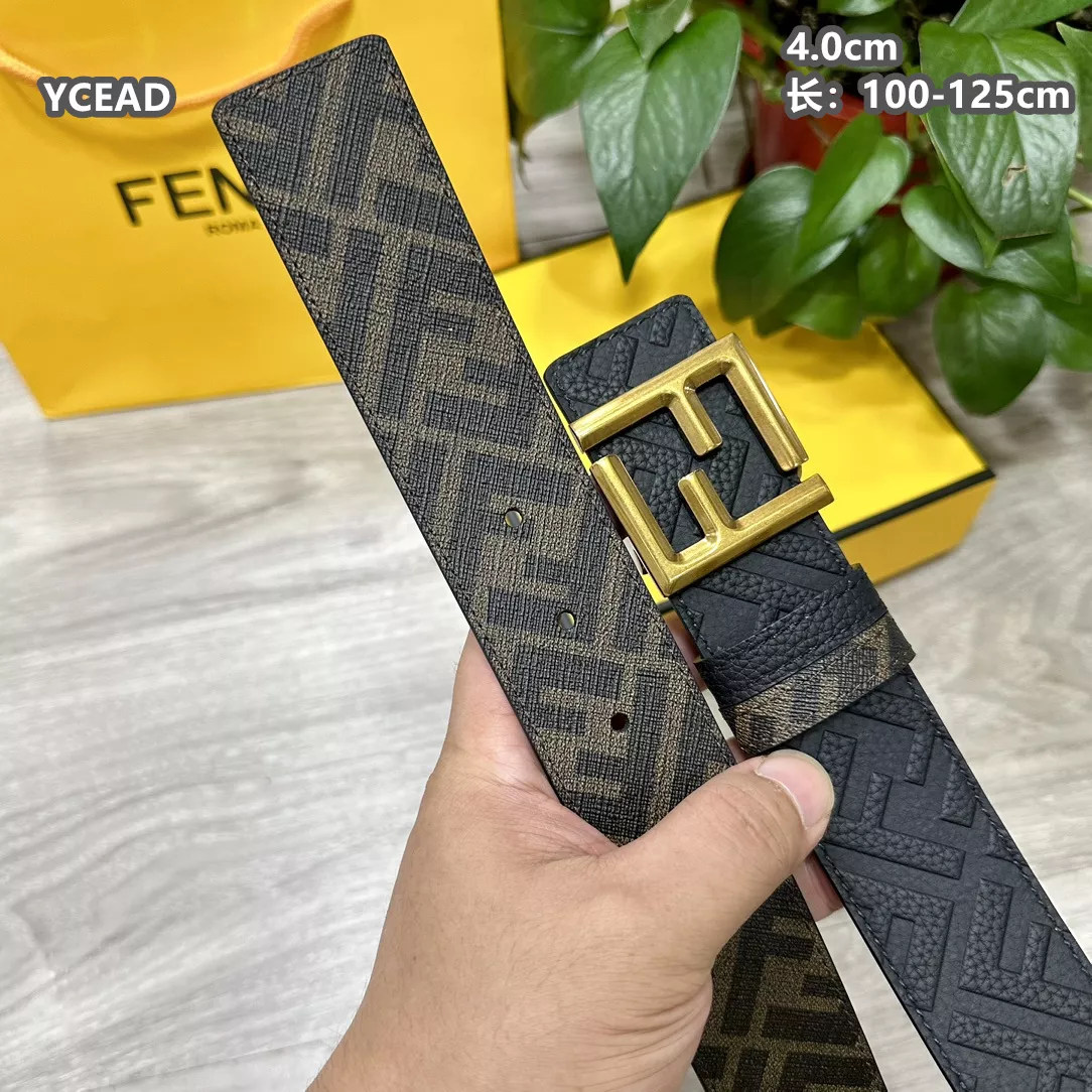 Fendi AAA Quality Belts For Men EyeCatching 4017