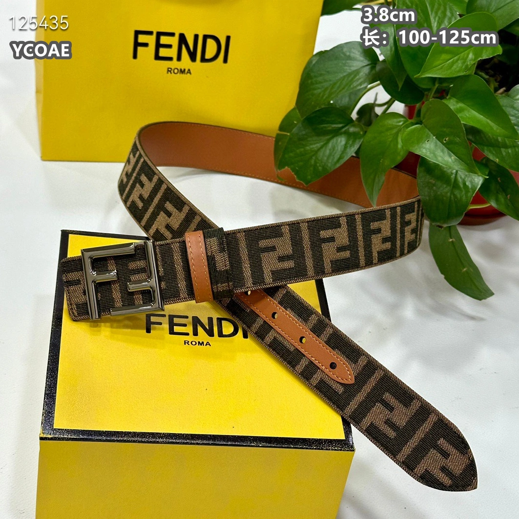 Fendi AAA Quality Belts For Men Lightweight 8164
