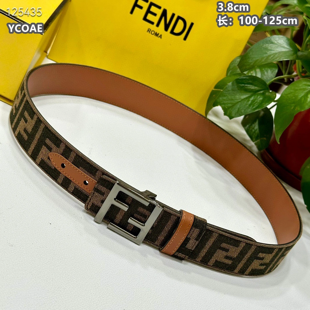 Fendi AAA Quality Belts For Men Lightweight 8164