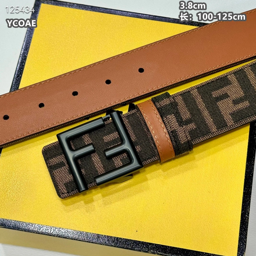 Fendi AAA Quality Belts For Men Minimalist 2201