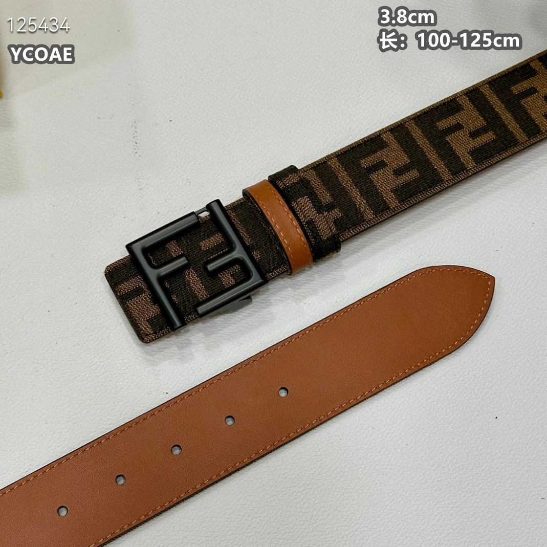 Fendi AAA Quality Belts For Men Minimalist 2201