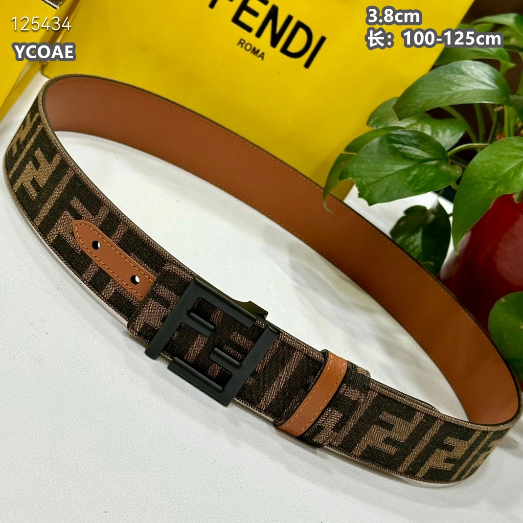 Fendi AAA Quality Belts For Men Minimalist 2201
