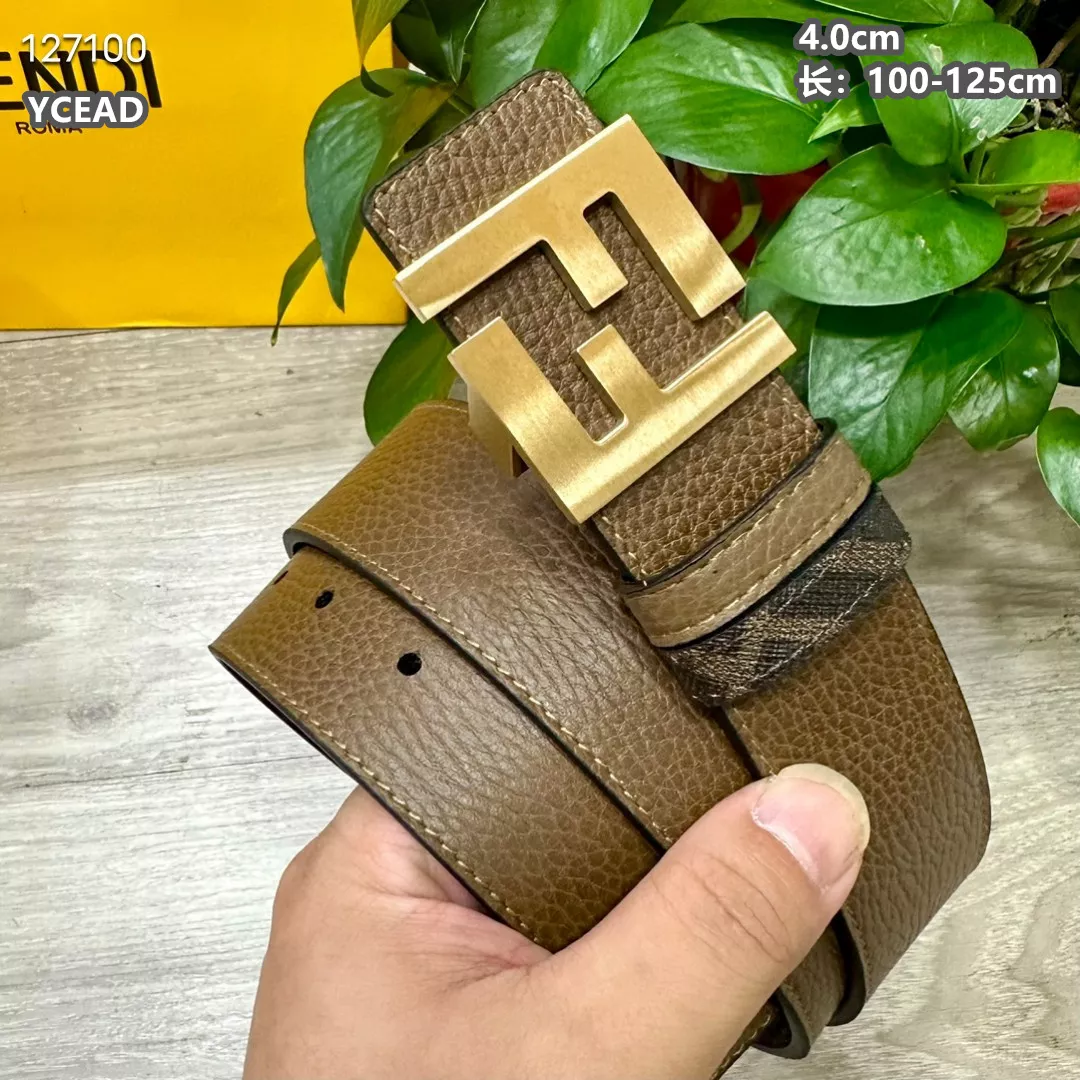 Fendi AAA Quality Belts For Men Minimalist 4860