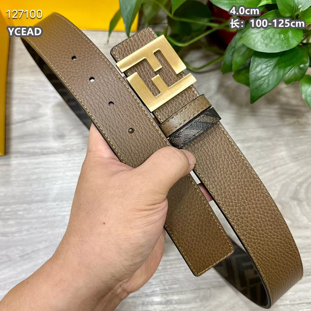 Fendi AAA Quality Belts For Men Minimalist 4860