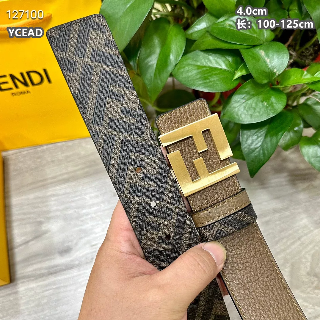Fendi AAA Quality Belts For Men Minimalist 4860