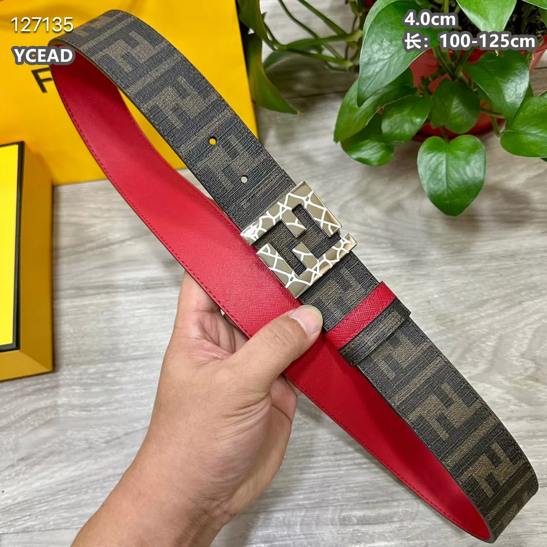 Fendi AAA Quality Belts For Men NewStyle 3611