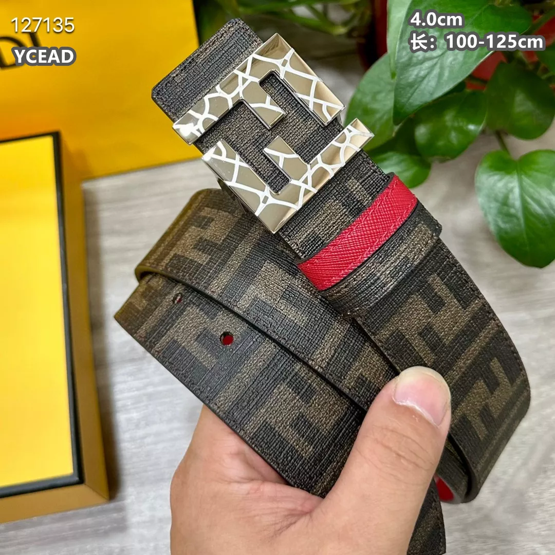 Fendi AAA Quality Belts For Men NewStyle 3611