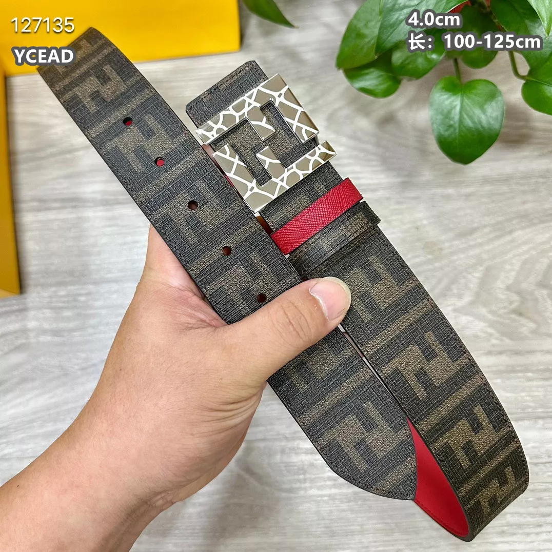 Fendi AAA Quality Belts For Men NewStyle 3611