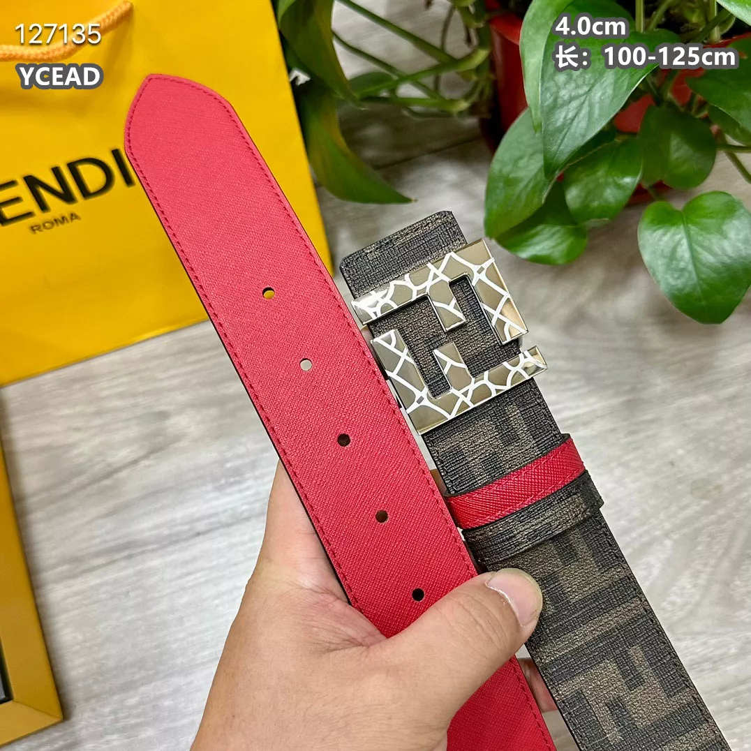 Fendi AAA Quality Belts For Men NewStyle 3611