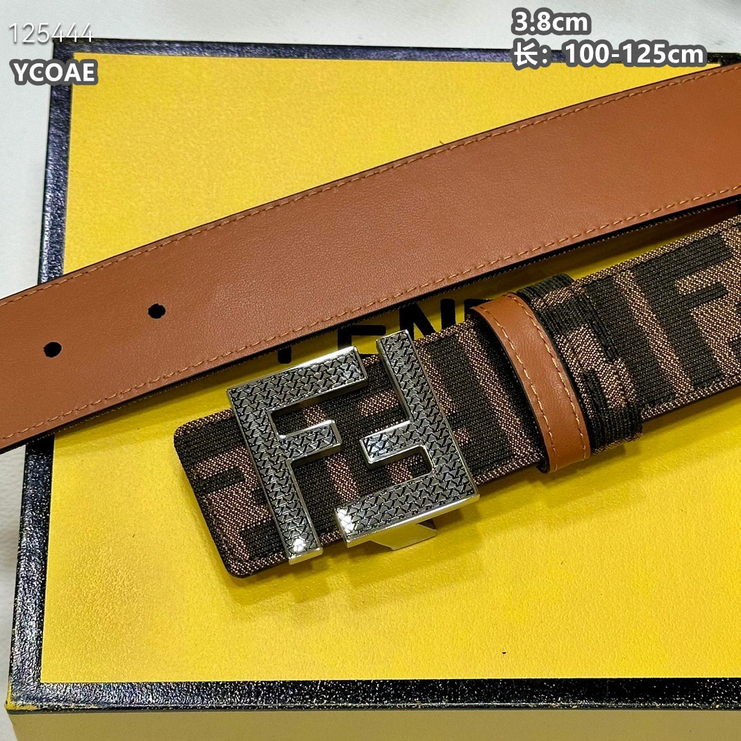 Fendi AAA Quality Belts For Men NewStyle 8955