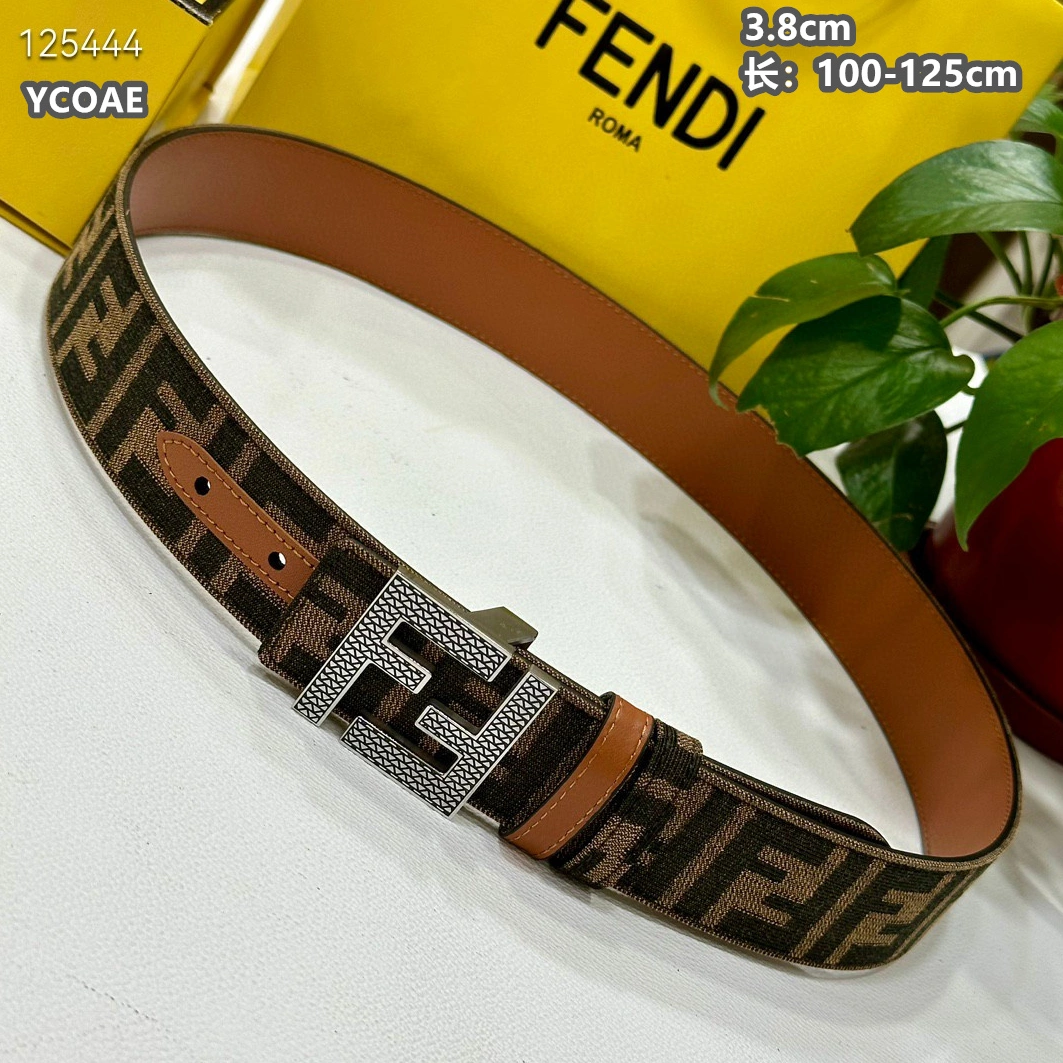 Fendi AAA Quality Belts For Men NewStyle 8955