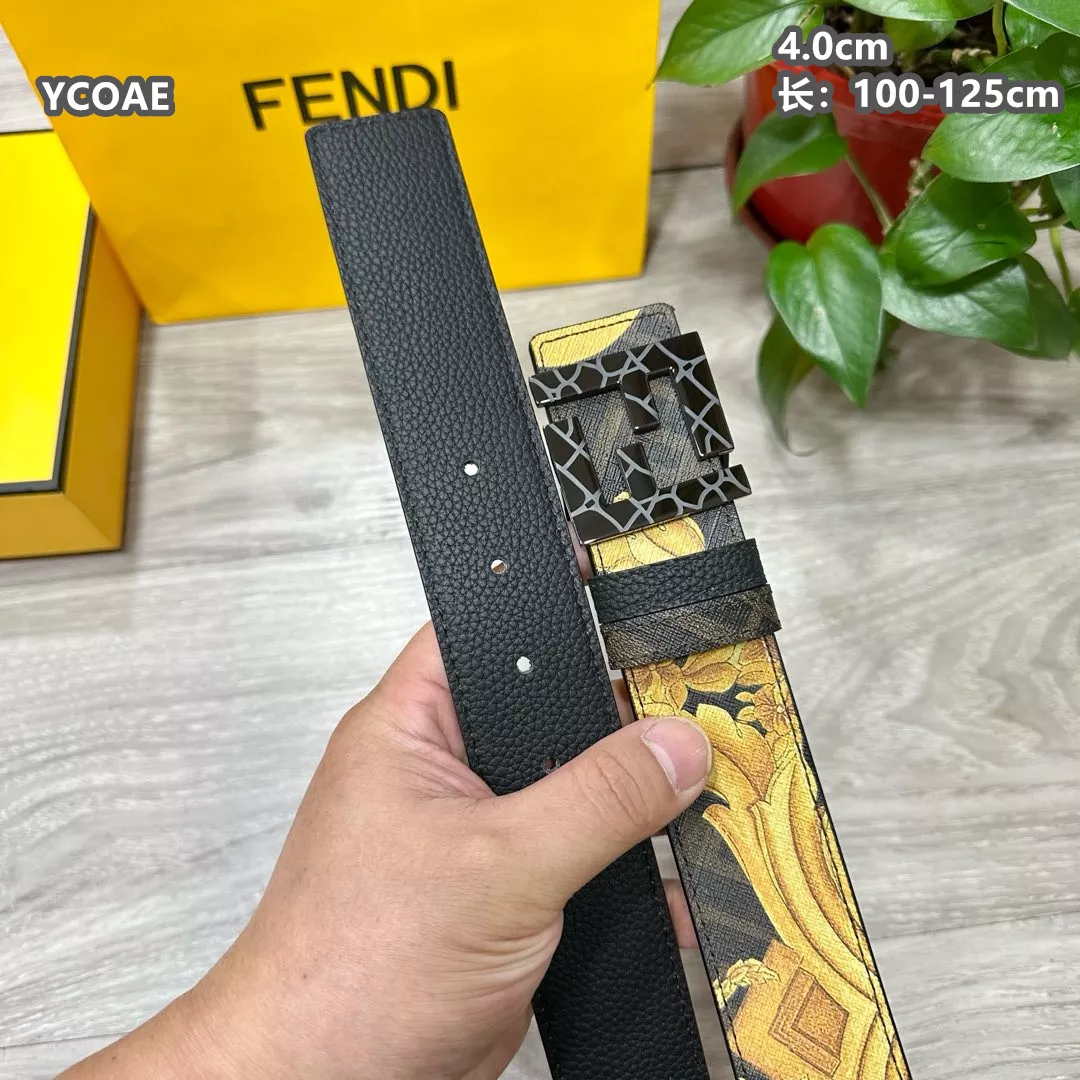 Fendi AAA Quality Belts For Men Soft 2179